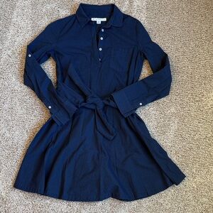 Southern Tide Blue Striped Shirt